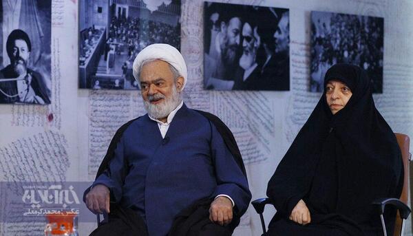 عکس همسر شهید بهشتی