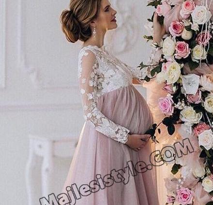 عکس بارداری پوشیده