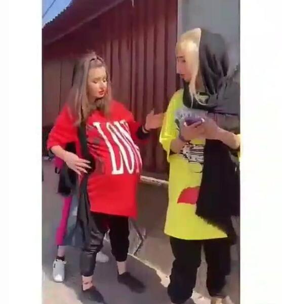 عکس بارداری سارا و نیکا