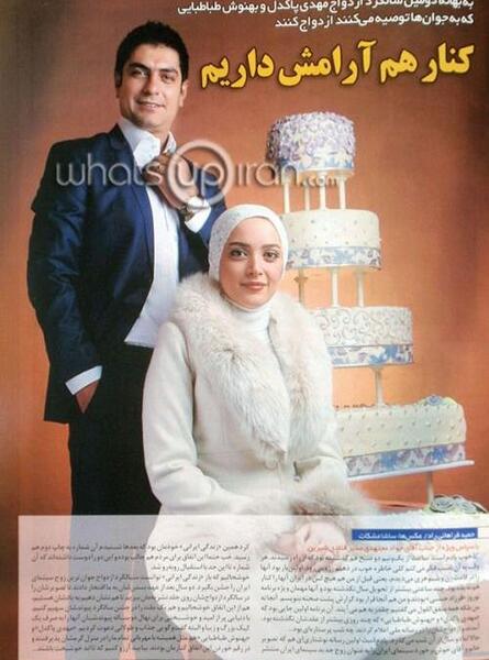 عکس بارداری لاله صبوری