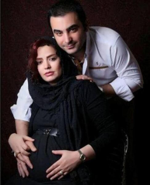 عکس بارداری همسر غفوریان
