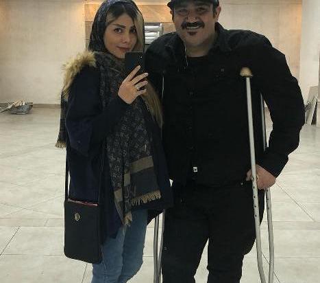 عکس بارداری همسر غفوریان