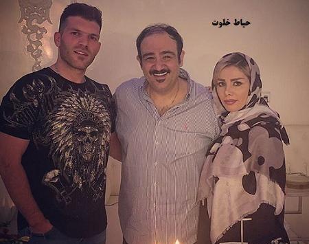 عکس بارداری همسر غفوریان