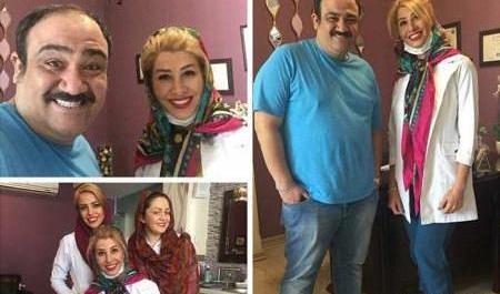 عکس بارداری همسر غفوریان