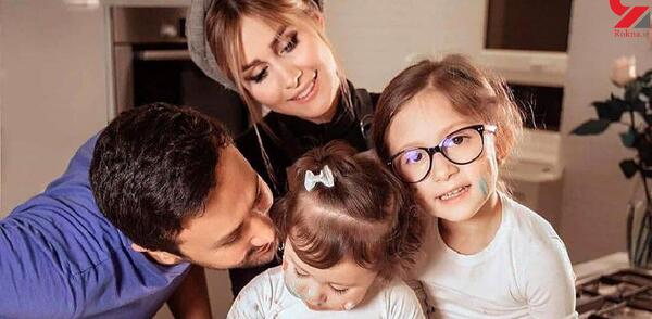 عکس بارداری همسر شاهرخ استخری