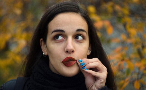 عکس پرتره با گوشی