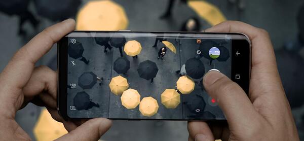 عکس پرتره با گوشی سامسونگ