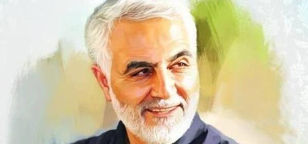 عکس پرتره سردار سلیمانی