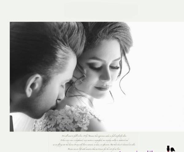 عکس پرتره عروس و داماد