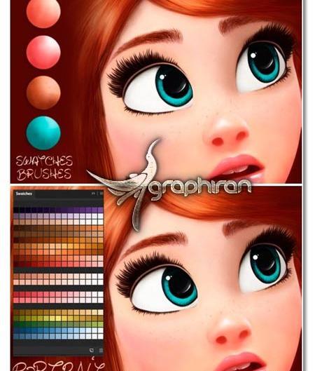 عکس پرتره کارتونی