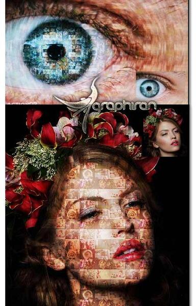 عکس پرتره کلاژ
