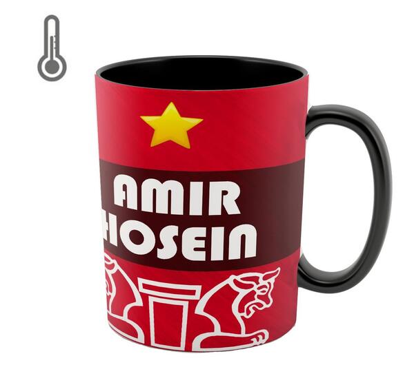 عکس نوشته امیرحسین پرسپولیس