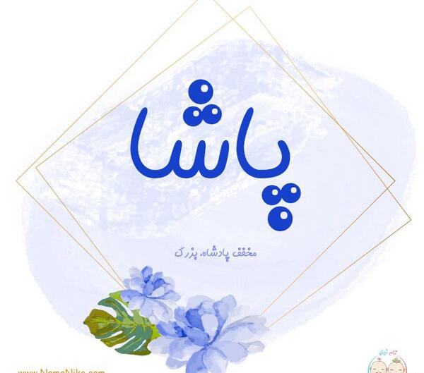 عکس نوشته امیر پاشا