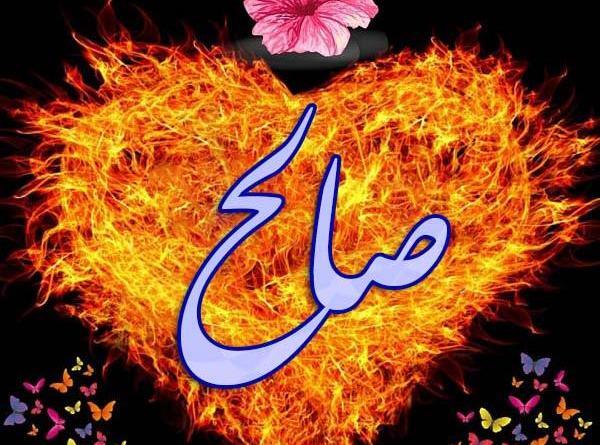 عکس نوشته اسم امیر صالح
