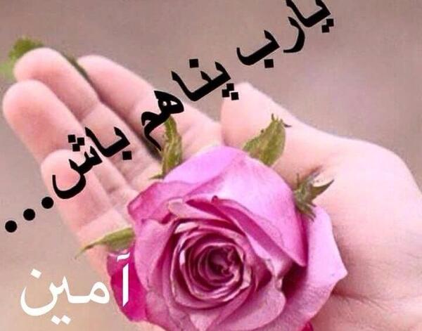 عکس نوشته آمین یا رب العالمین