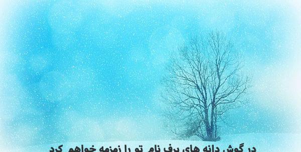 عکس نوشته بهار دلگیر