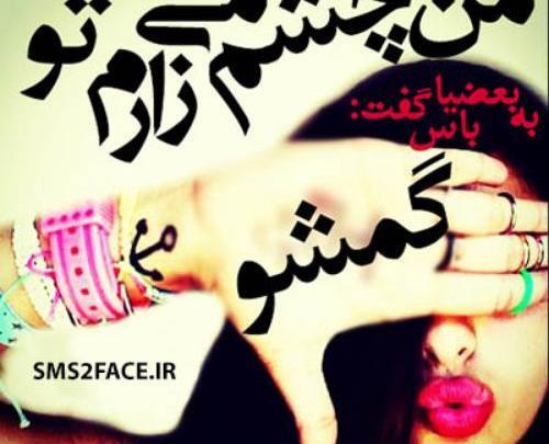 عکس نوشته گمشو بابا