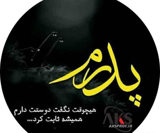 عکس نوشته پدرم هیچوقت نگفت دوستت دارم همیشه ثابت کرد