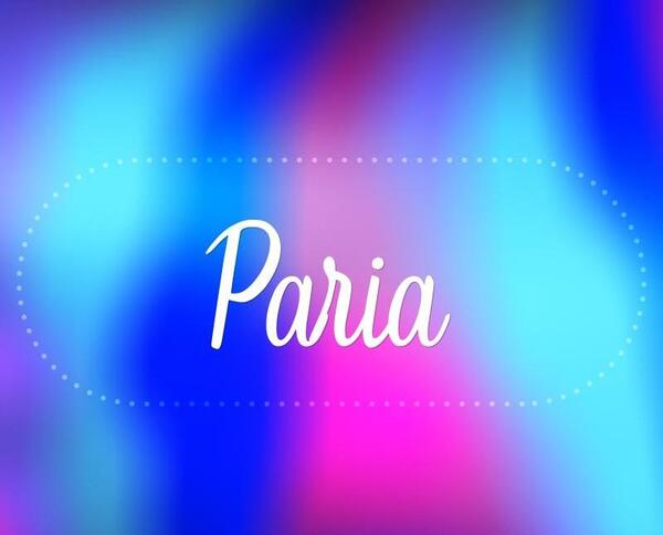 عکس نوشته اسم پریا