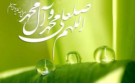 عکس نوشته ولادت امام جعفر صادق و حضرت محمد