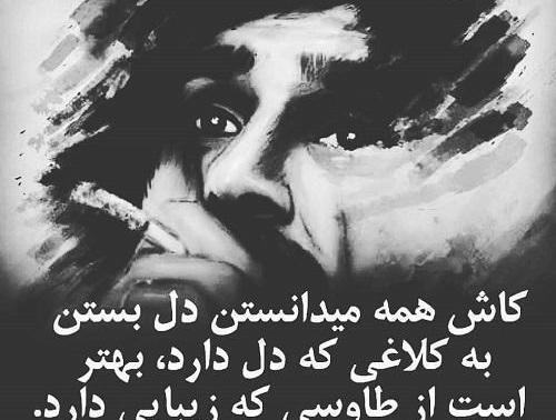 عکس نوشته حسین پناهی احترام گذاشتیم