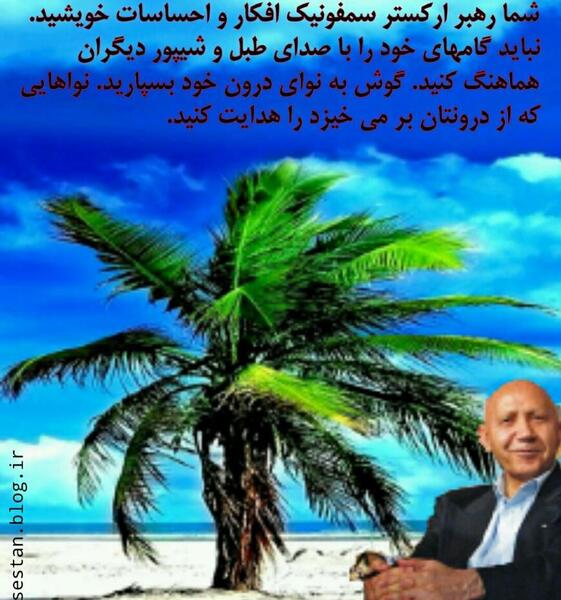 عکس نوشته دکتر حسین الهی قمشه ای