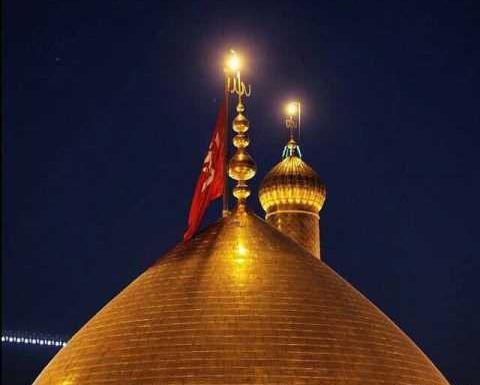 عکس نوشته حسین جان تو نظر کن به دلم