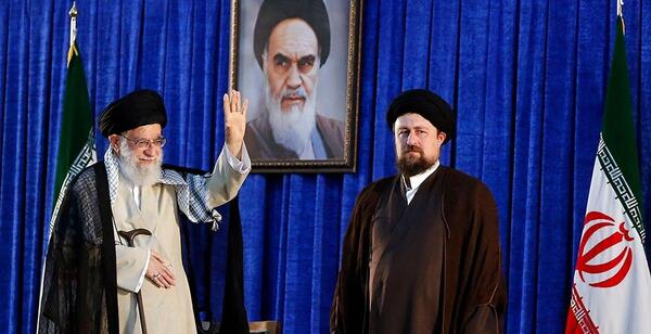 عکس نوشته سید حسن خمینی