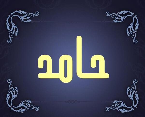 عکس نوشته اسم حامد برای پروفایل