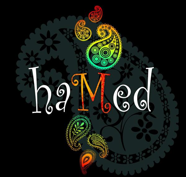 عکس نوشته پروفایل حامد