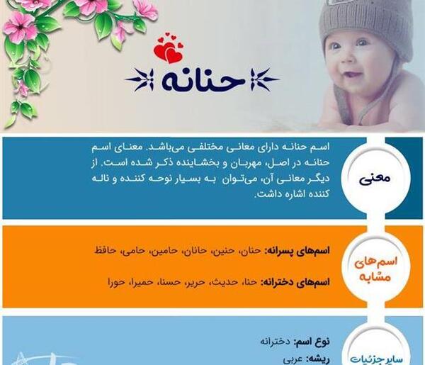 عکس نوشته نام حنانه