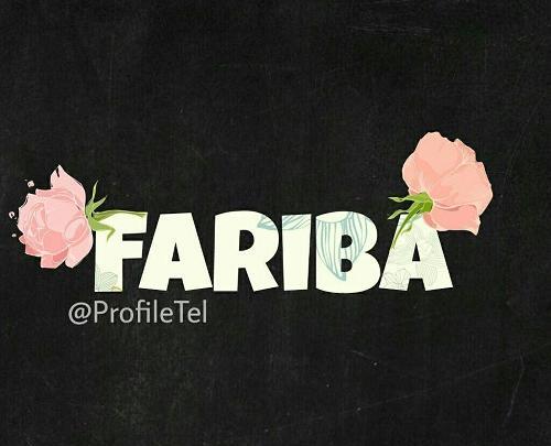 عکس نوشته اسم حجت و فریبا