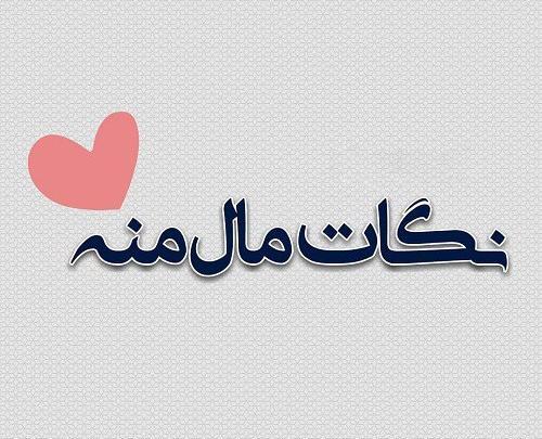 عکس نوشته خاله قربونت بره