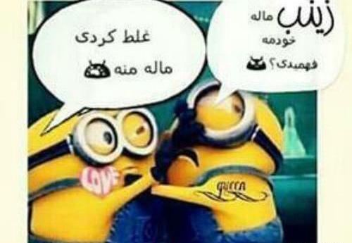 عکس نوشته دوست دارم زینب