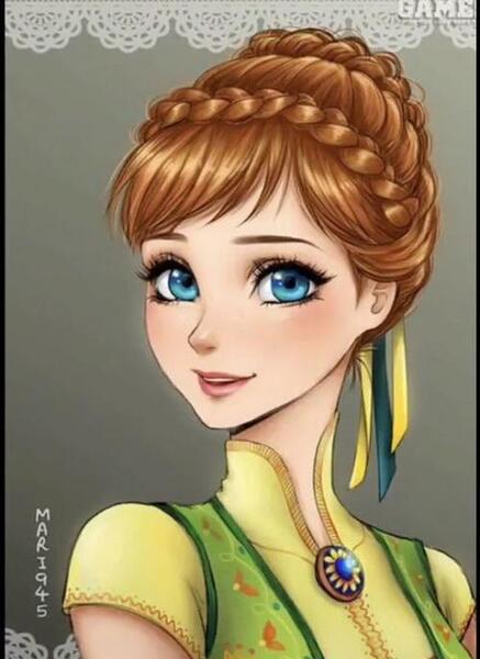 عکس انیمه آنا