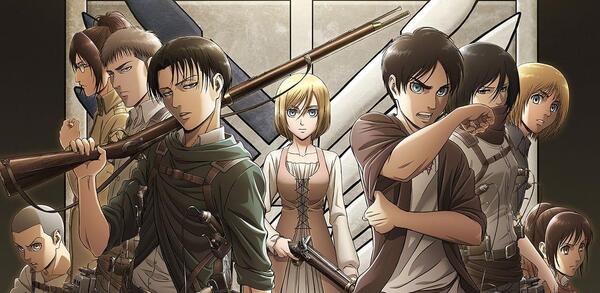 عکس های انیمه attack on titan