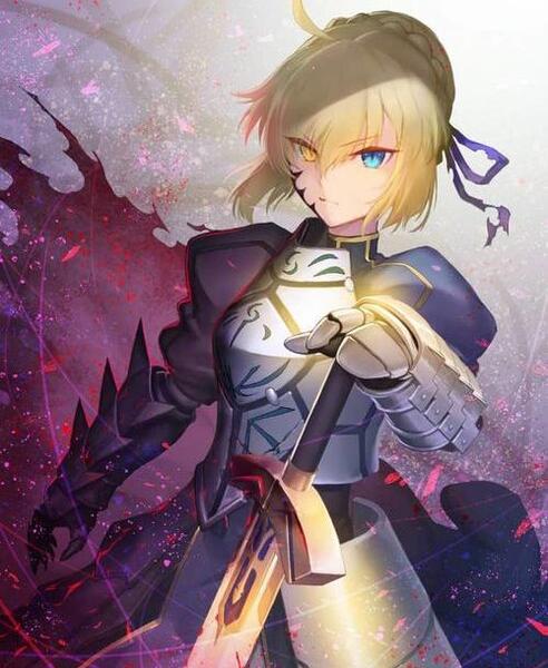عکس انیمه fate