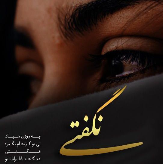 عکس نوشته اهنگ گمونم رضا صادقی