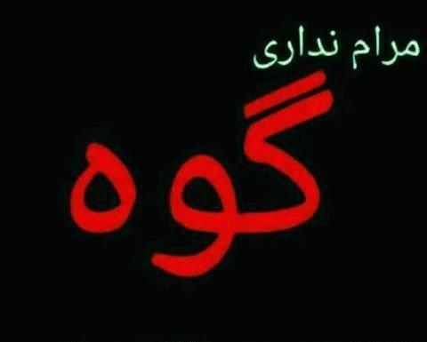 عکس نوشته رفیق گوه