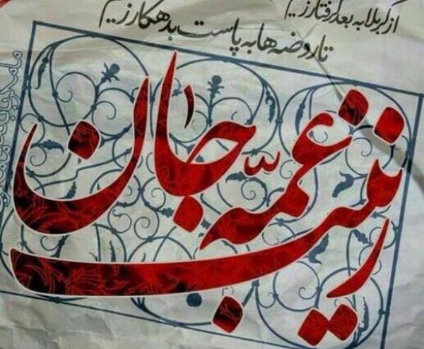عکس نوشته عمه زینب