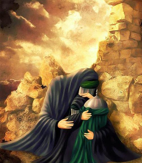 عکس نوشته عمه زینب