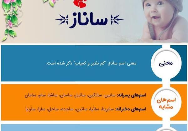 عکس نوشته درباره اسم ساناز