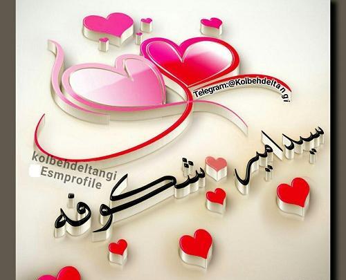 عکس نوشته شکوفه