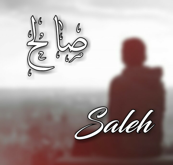 عکس نوشته اسمی صالح