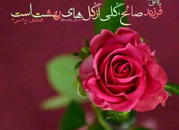 عکس نوشته از فرزند صالح