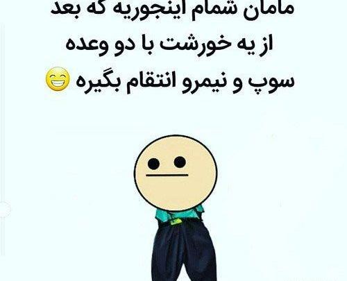 عکس نوشته طنز آشپزی