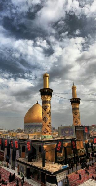 عکس نوشته هرچه داریم همه از کرم عباس است