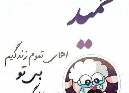 عکس نوشته عباس و مرضیه