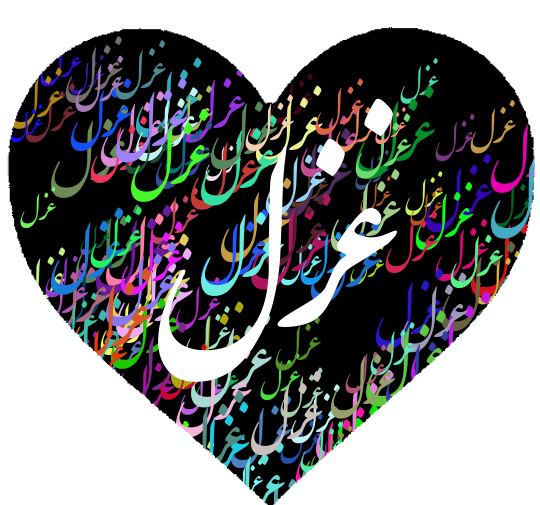 عکس نوشته هایی با اسم غزل