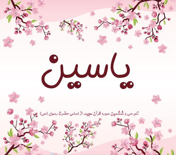عکس نوشته محمد یاسین